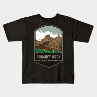 Chimney Rock National Monument Kids T-Shirt